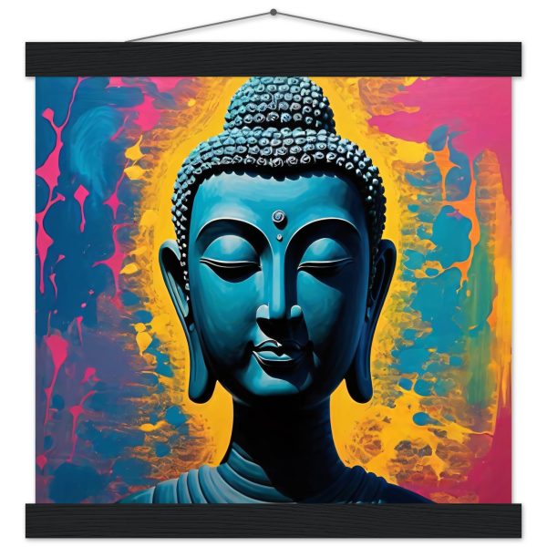 Harmony Unveiled: Buddha Head Canvas Elegance 15