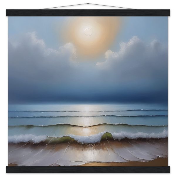Seascape of Zen in the Oil Painting Print 11