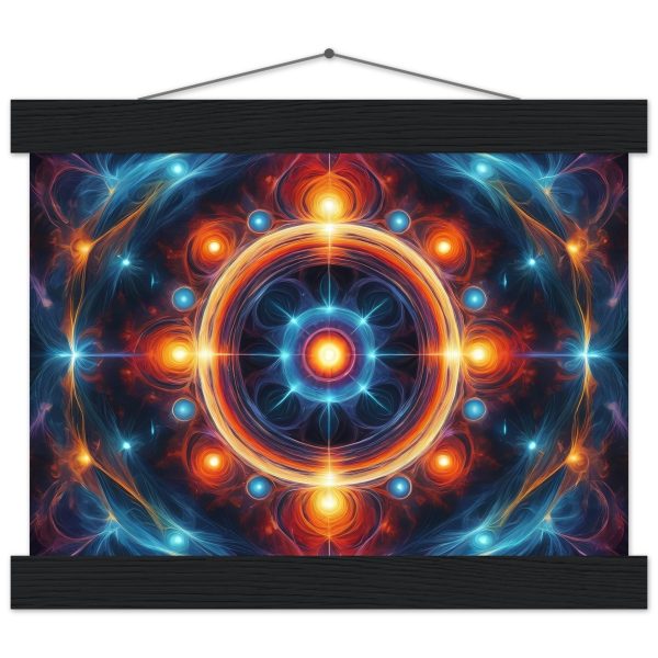 Celestial Harmony: A Zen Mandala Poster for Tranquil Spaces 2