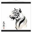 Unveiling the Harmonious Aura of the Zen Tiger Wall Art 26