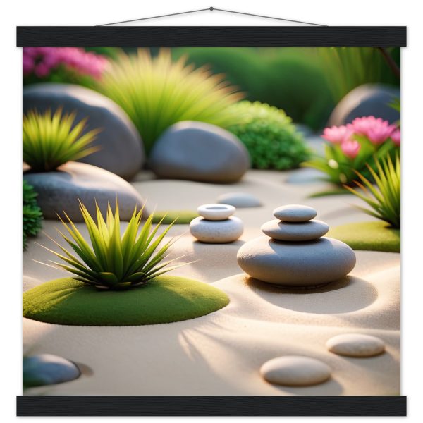 Zen Garden Harmony: Poster of Tranquility 4