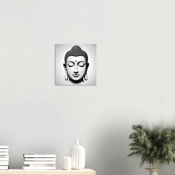 Zen Elegance: Buddha Head Wall Art Unveiled 8