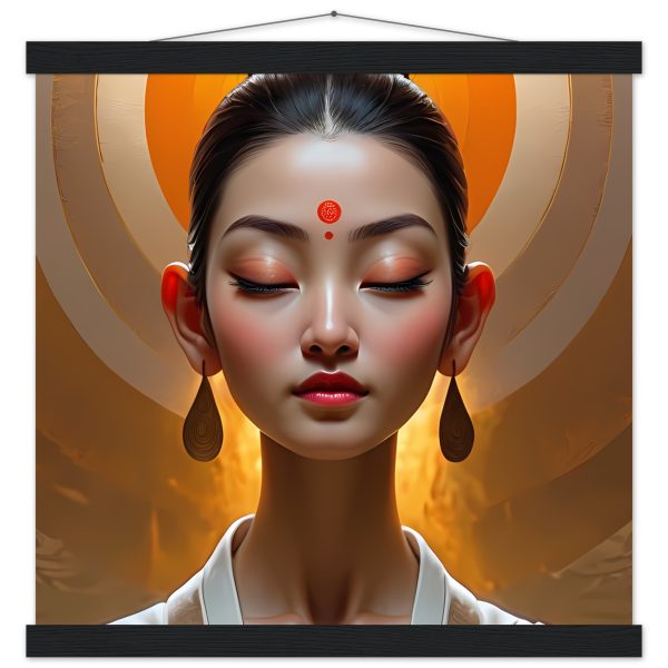 A Tapestry of Tranquility: Unveiling the Woman Buddhist Poster 9