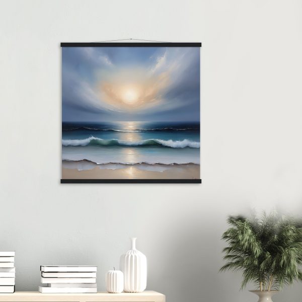 Harmony Unveiled: A Tranquil Seascape in Oils 20
