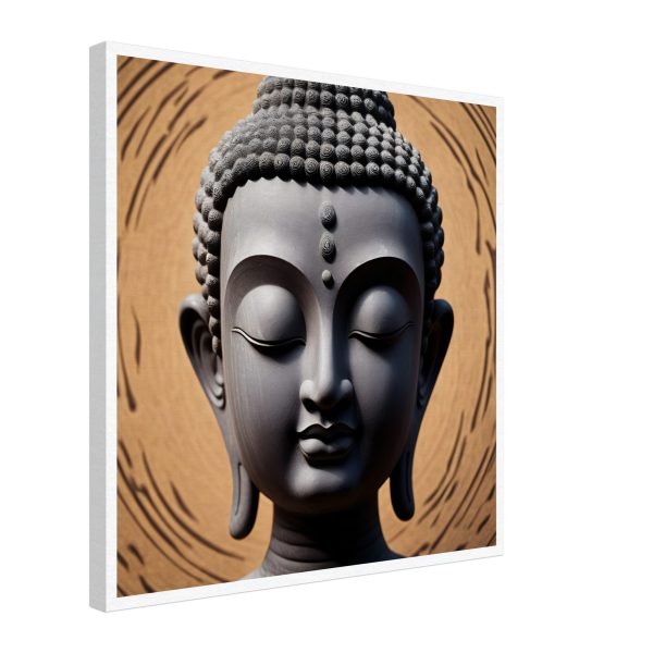 Mystic Tranquility: Buddha Head Elegance for Your Space 13