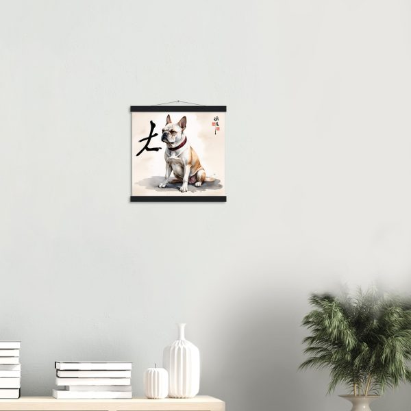 Zen French Bulldog: A Unique and Stunning Wall Art 18