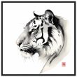 The Tranquil Majesty of the Zen Tiger Print 22