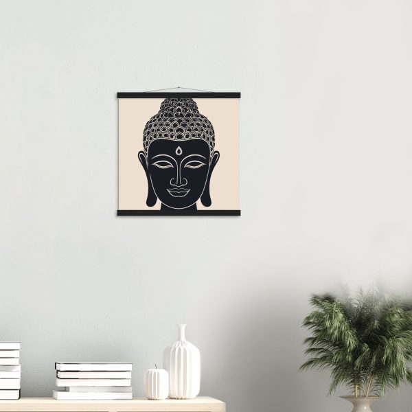 Aura of a Buddha Head Poster 2