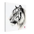 The Tranquil Majesty of the Zen Tiger Print 23