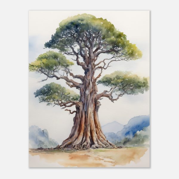 Wild Tree in Watercolor 7