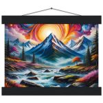 Zen Tapestry: A Symphony of Nature on Canvas 5