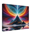 Chromatic Peaks: A Symphony of Colors on Canvas 8