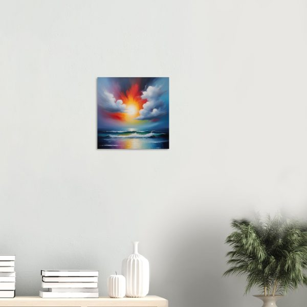 Impressionistic Ocean Art for Tranquil Spaces 3