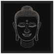 Monochrome Buddha Head Wall Art 22