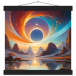 Canyon Sunrise: Tranquil Poster with Hanger 6