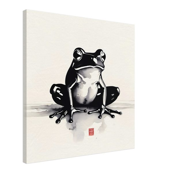 The Enchanting Zen Frog Print for Your Tranquil Haven 16