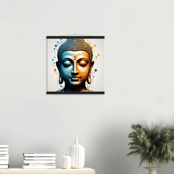 Buddha-Inspired Abstract Wall Art 2