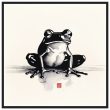 The Enchanting Zen Frog Print for Your Tranquil Haven 23