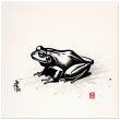 The Enigmatic Beauty of the Serene Frog Print 32