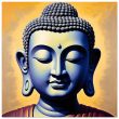 Serenity Canvas: Buddha Head Tranquility for Your Space 46