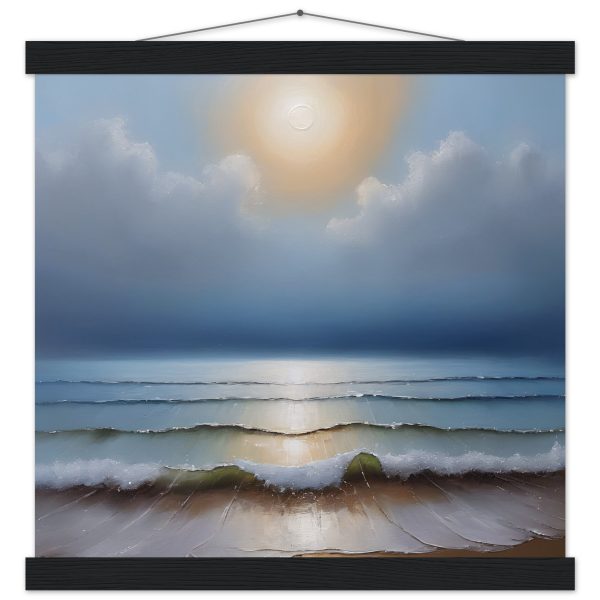 Seascape of Zen in the Oil Painting Print 5