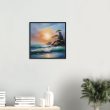 A Zen Seascape in Oil Painting Print 29