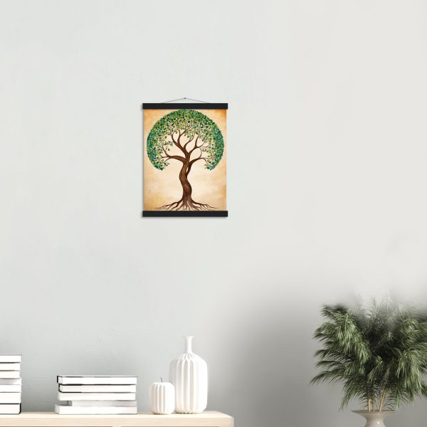 Green Essence: A Watercolour Tree of Life 5