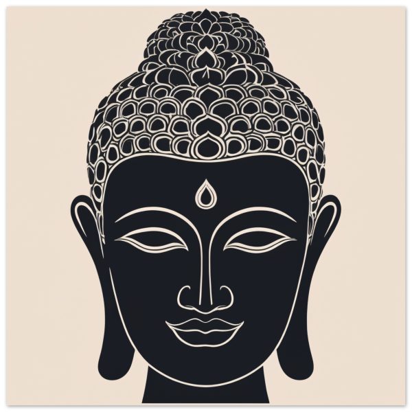 Aura of a Buddha Head Poster 11