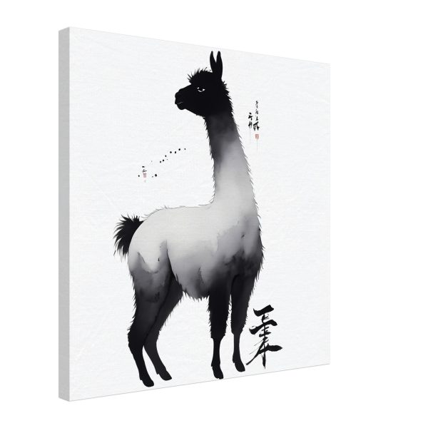 Unveiling Whimsical Elegance: The Llama in Japanese Artistry 13