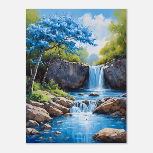 Blue Harmony Blossom Waterfall 12