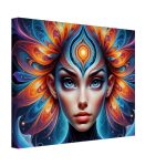 Elevate Your Space with Tranquility: Zen-Inspired Women’s Portrait on Canvas 8