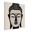 Buddha Head Silhouette Poster 34