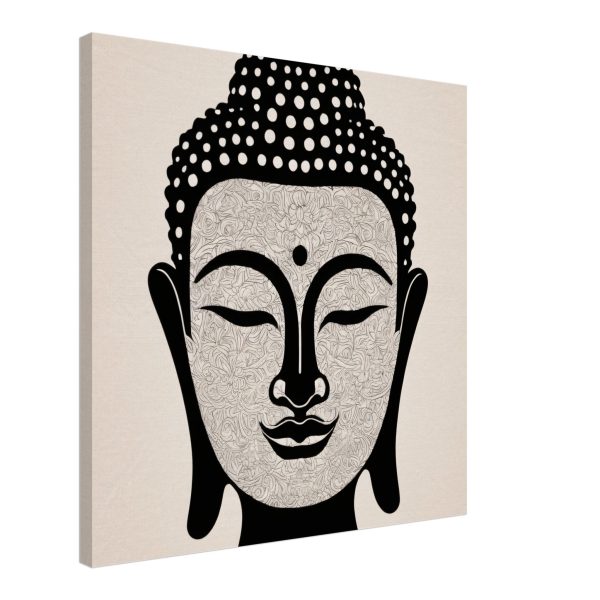 Buddha Head Silhouette Poster 14