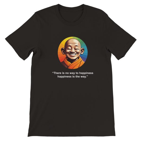 Zen Path to Bliss | Inspirational Monk T-Shirt 5