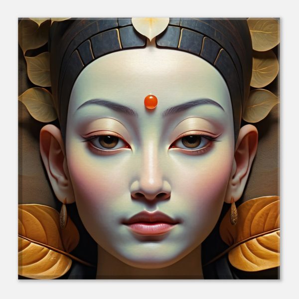 Lotus Crowned Goddess: A Golden Elegance 4