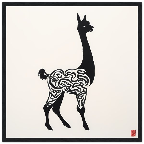 Captivating Art for Your Space: The Intricate Llama 5