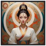 Timeless Beauty: Japanese Tradition Framed Poster” 4