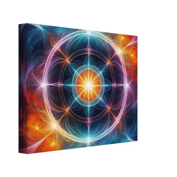 Harmony Unveiled: A Zen Kaleidoscope on Canvas 2