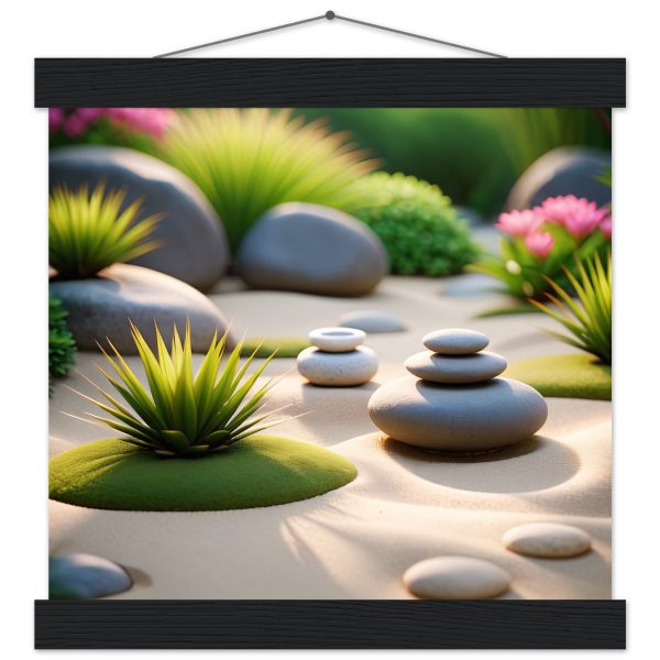 Zen Garden Harmony: Poster of Tranquility 2