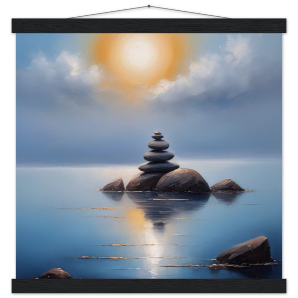 The Zen Harmony in Oil Painting Print 18