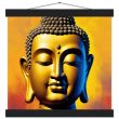 Zen Fusion: Buddha Head Elegance for Vibrant Spaces 26