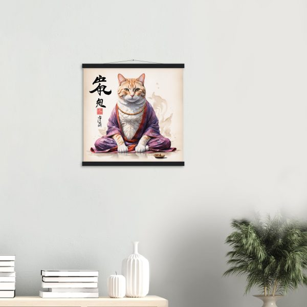 Zen Cat – A Tapestry of Beauty and Simplicity 15
