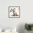 Zen French Bulldog: A Unique and Stunning Wall Art 26