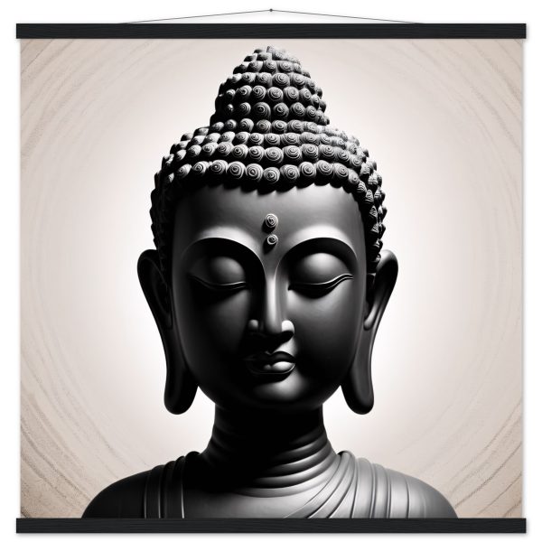 Elevate Your Space with the Enigmatic Buddha Head Print 11
