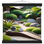 Tranquil Zen Garden Path: Premium Poster for Serenity 8