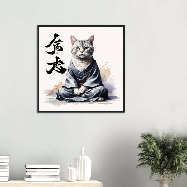 Zen Cat Wall Art: Find Your Inner Peace 9