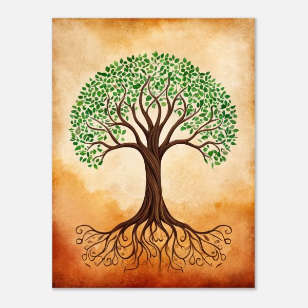 Intricate Beauty: A Watercolour Tree of Life