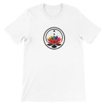 Radiant Lotus Spectrum: A Vibrant Message on a T-Shirt 5