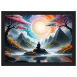 Zen Oasis: Elevate Your Space with a Tranquil Meditation Framed Poster 7