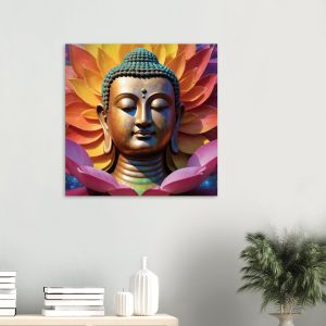 Zen Cosmos: Buddha’s Tranquil Aura, Cosmic Harmony